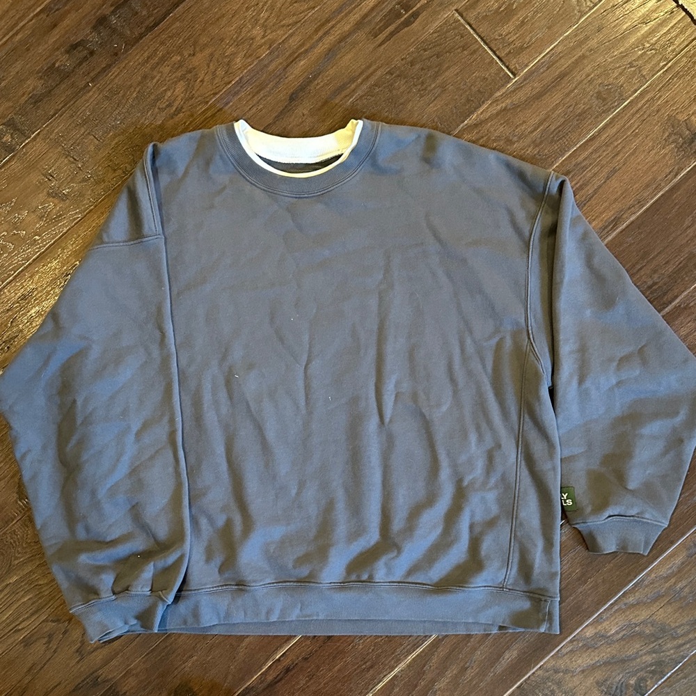 Daily Drills Layered Oversized Crew